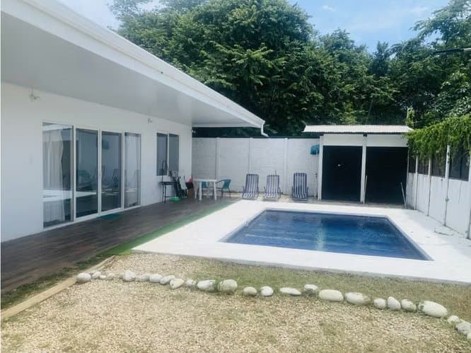Cozy Furnished Home with Private Pool – Near Conchal & Pirates Beach